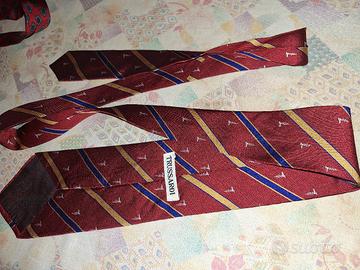 Cravatta Trussardi regimental vintage 