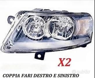 Fari audi a6 avant+centralina+lampadine
