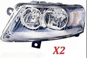 Fari audi a6 avant+centralina+lampadine