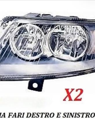 Fari audi a6 avant+centralina+lampadine