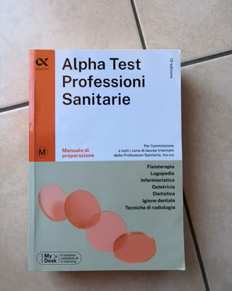 Libri Alpha Test Professioni Sanitarie