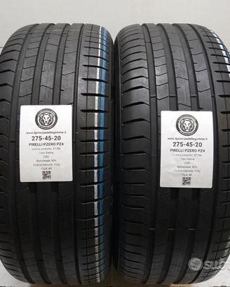 2 gomme 275 45 20 pirelli a37786