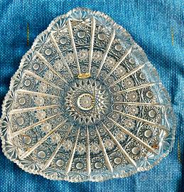 Centrotavola in cristallo molato