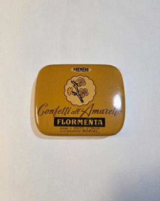 Scatolina in latta Flormenta Confetti all'Amaretto
