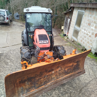 Trattore same Solaris 55 con lama da neve