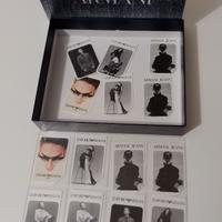 Schede carte telefoniche Emporio Armani con scatol