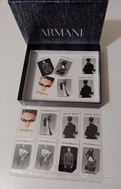 Schede carte telefoniche Emporio Armani con scatol