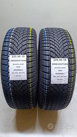 2 GOMME 225 60 18 BRIDGESTONE INV RIF4424
