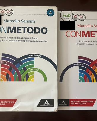 “Con metodo” libri scolastico superiori mondadori