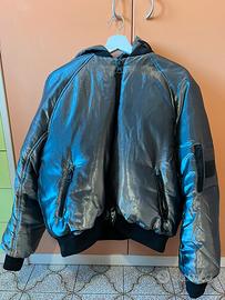 bomber calvin klein argento