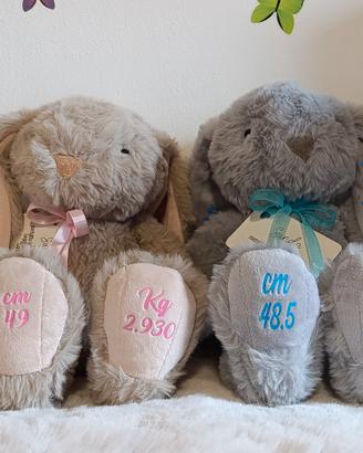 peluche " benvenuto al mondo"