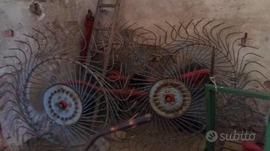 Ranghinatore andanatore, aratro seminatrice