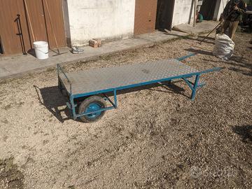 pedana rialzata per potatura vigneto 