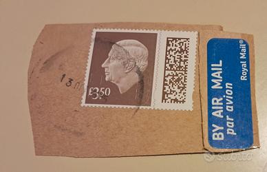 Francobollo re Carlo III 