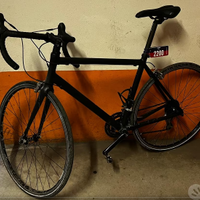 Bici da corsa alluminio e carbonio