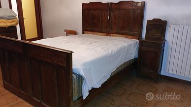 Letto e comodino anni '30