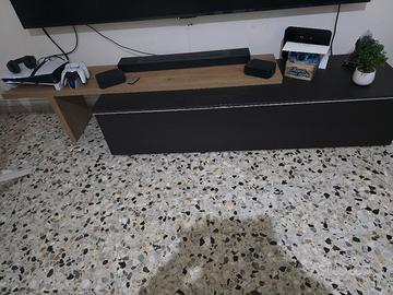parete attrezzata  scomponibile