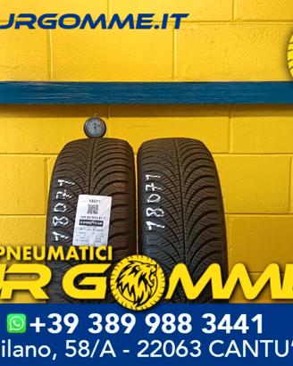 2 Gomme al 70% 165/65/15 GOODYEAR 4 Stagioni - Can
