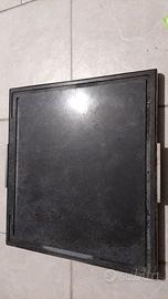 pietra ollare con telaio inox