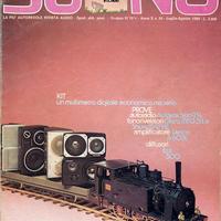 rivista SUONO numero 95 luglio agosto 1980