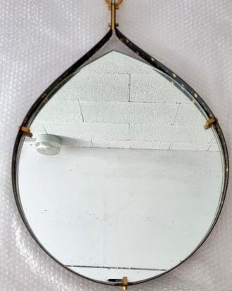 specchio a goccia design vetreria Tartarini  60s 