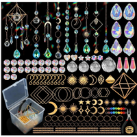 400 PCS Acchiappasole in Cristallo 🌈 Prismi Arcob