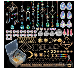 400 PCS Acchiappasole in Cristallo 🌈 Prismi Arcob