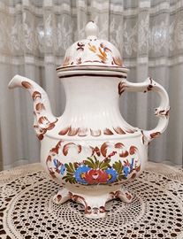 Teiera in Ceramica Vecchia Bassano 29x25 cm