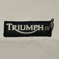 Portachiavi ricamato rettangolare Triumph