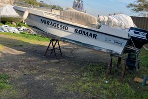 Barca pilotina Romar mirage 510 motore Selva 800cc