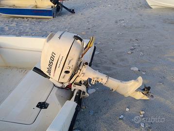 Barca e motore a Condofuri