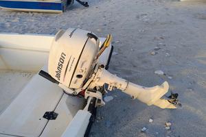 Barca e motore a Condofuri