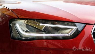 Fari DRL a LED Audi A4 B8.5 Facelift 12-15 Nero