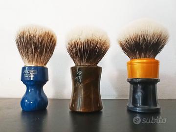 Pennelli da barba in tasso Manchurian