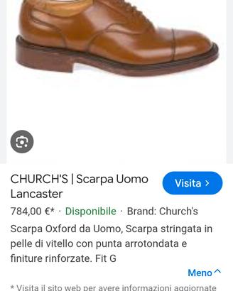 Scarpa Uomo Church's Lancaster