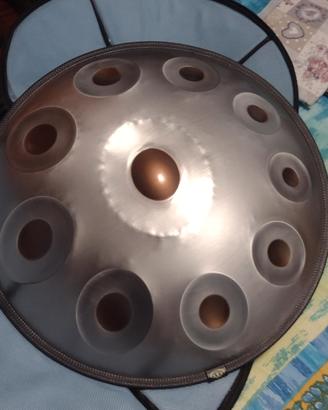 handpan Re Minore 10 note 55,88 cm