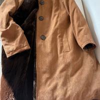 Cappotto in alcantara foderato