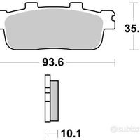 Pastiglie freno Braking 948 kymco / sym / peugeot