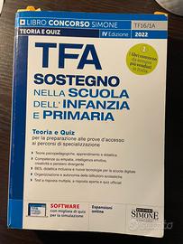 Libro Simone TFA sostegno infanzia e primaria.