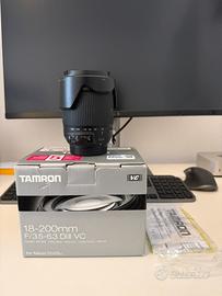 OBBIETTIVO TAMRON 18-200mm