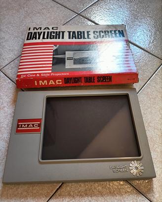 Schermo Vintage IMAC Daylight Table Screen