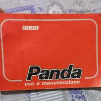 Libretto uso e manutenzione Panda prima serie