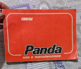 Libretto uso e manutenzione Panda prima serie