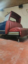 Citroen DS 21 Delux trasformata in seduta/divano