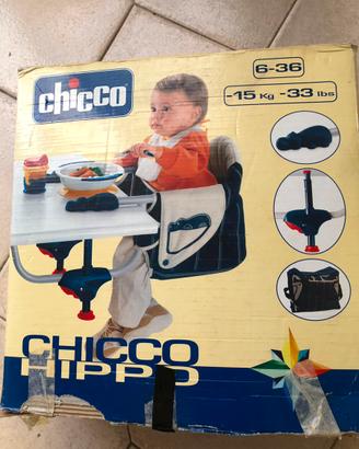 Seggiolino da Tavolo Chicco Hippo con Borsa