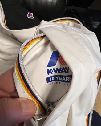 Giubbino K-Way bambina 10 anni