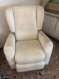 Poltrona elettrica reclinabile