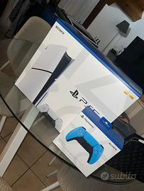 Ps5 disk slim + joystic e cuffie pulse