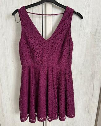 Forever21 - Abitino color prugna tg. L