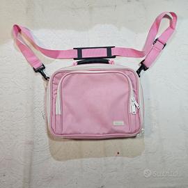 borsa porta pc o tablet rosa trust